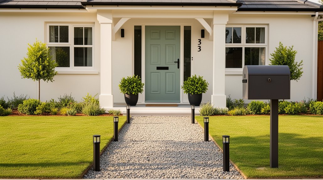 enhance exterior curb appeal