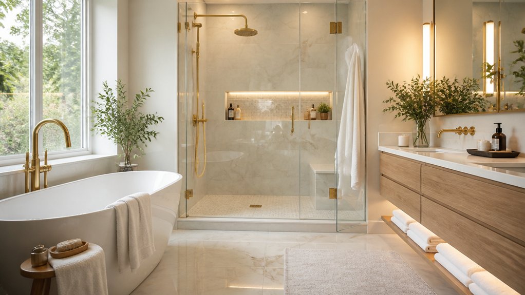 modern clean bathroom upgrades