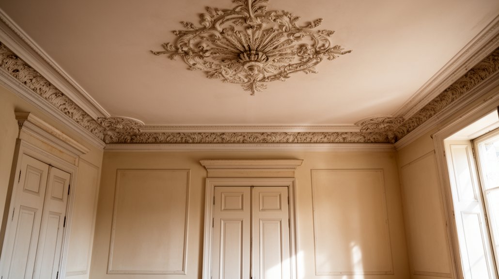 restoring ornamental plasterwork