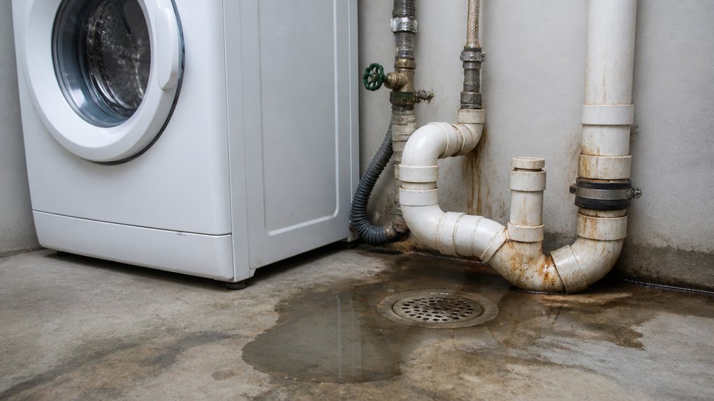 washer drain blockage symptoms